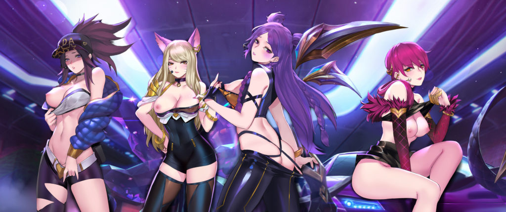 League of Legends Kda Hentai