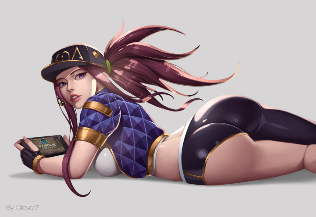Akali Enjoying Some TFT