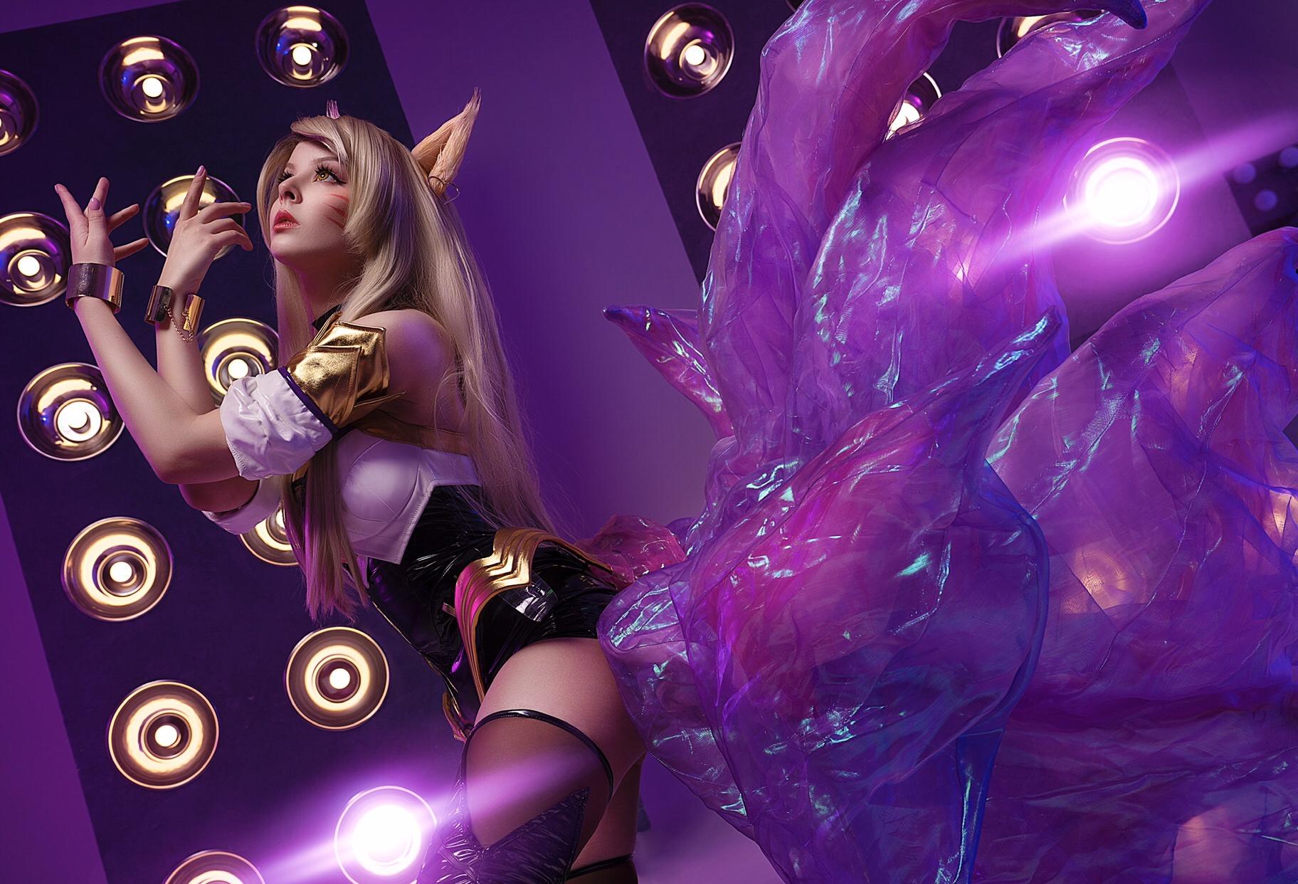 K/DA Ahri By Helly Von Valentine – League of Hentai