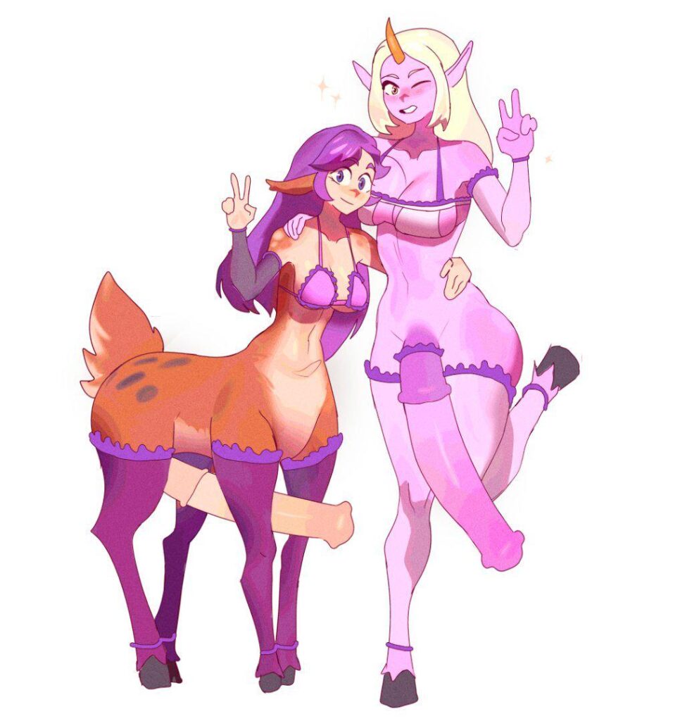 Soraka and Lillia. (Bunnyummi)