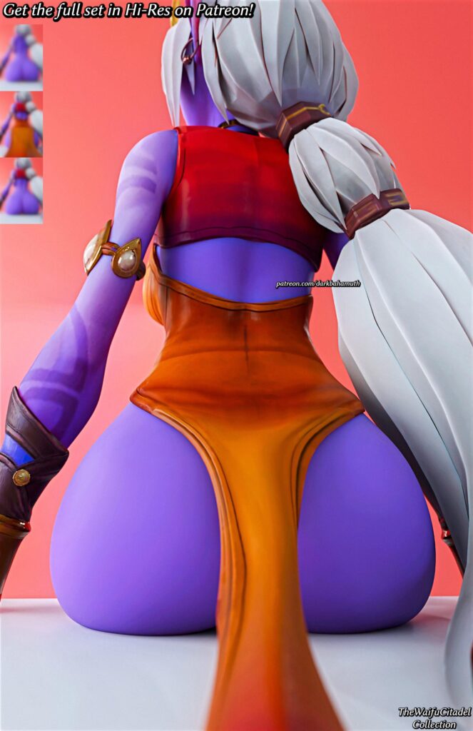 Soraka: Enhanced Rear Angle (darkbahamuth)