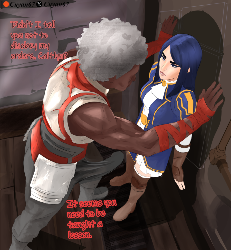 Ambessa Medarda x Caitlyn Kiramman