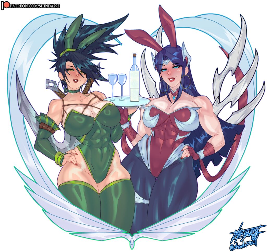Akali x Irelia (shinda292)