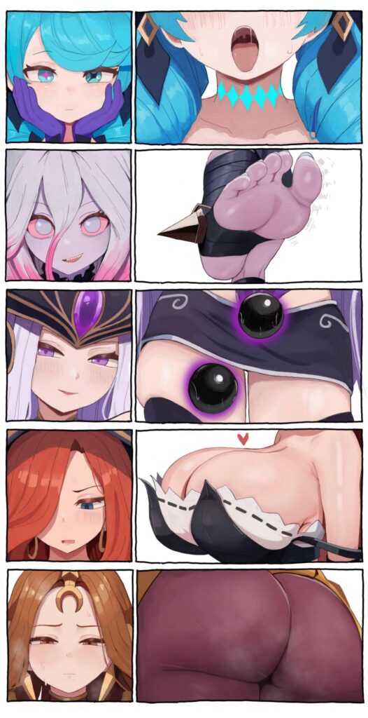 Why we love Gwen, Briar, Syndra, Miss Fortune, Leona (kimsomangg2)